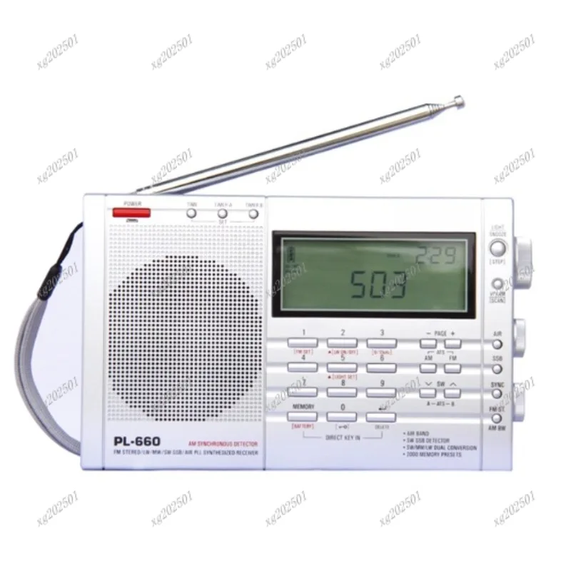 Фото PL-660 Портативный радиоприемник FM стерео коротковолнового диапазона №3
