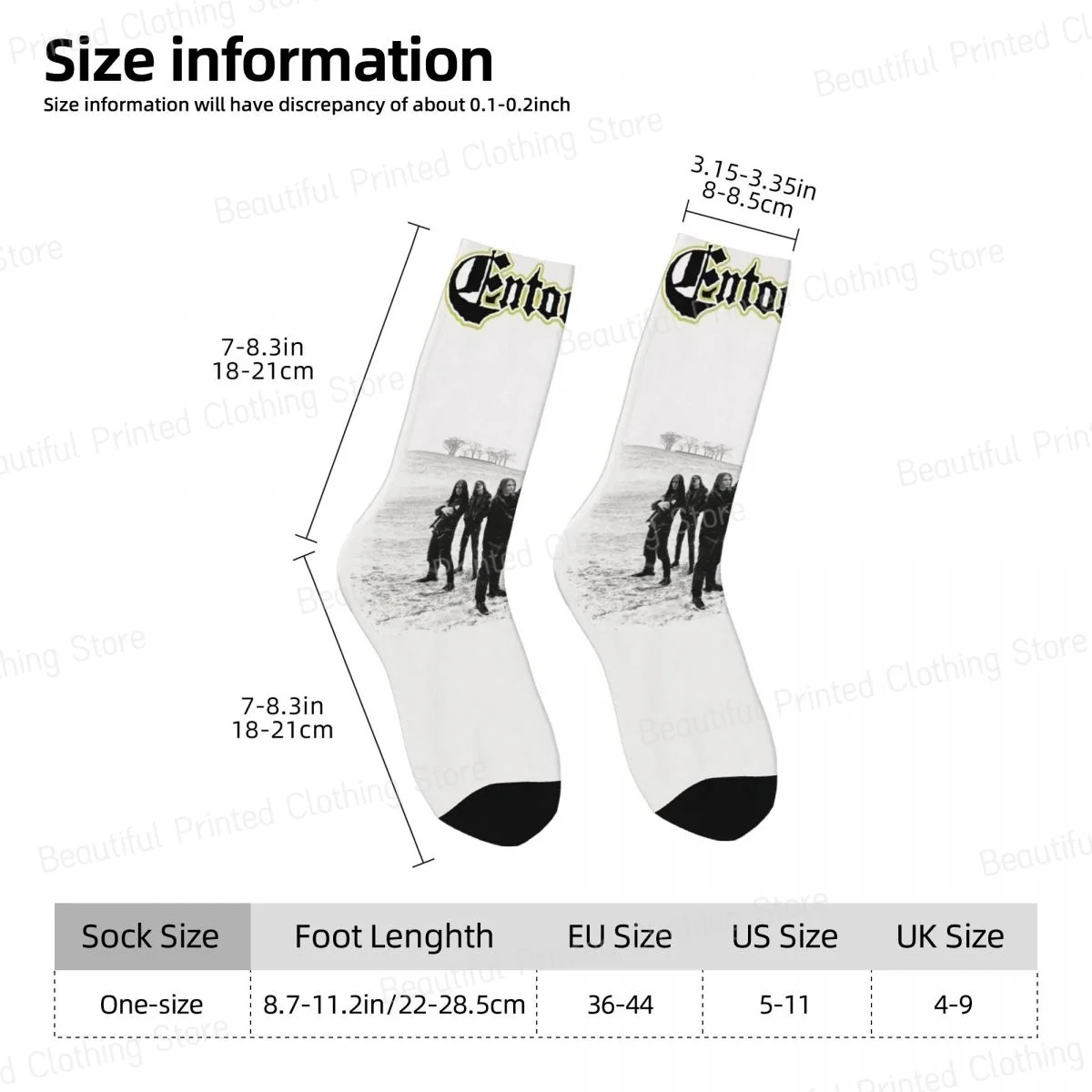 ENTOMBED CRAWL DEATH NIHILIST унисекс носки на четыре сезона теплые с забавным принтом уличный