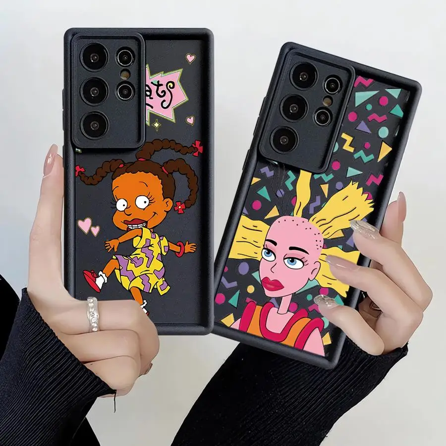 R-cFunny Phone Case for S21 S23 S22 S24 Plus Ultra S20 FE Matte