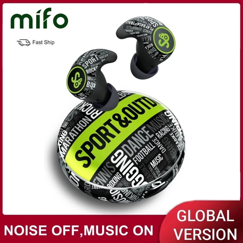 Беспроводные наушники S &amp O от MiFo Bluetooth 5 2 активные шумоподавляющие глубокие басы