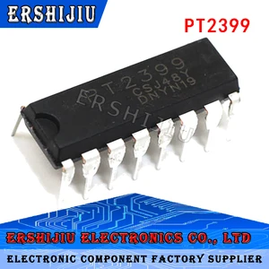 10PCS PT2399 CD2399GP Audio Digital Reverb Circuit Manifold DIP IC Chipset