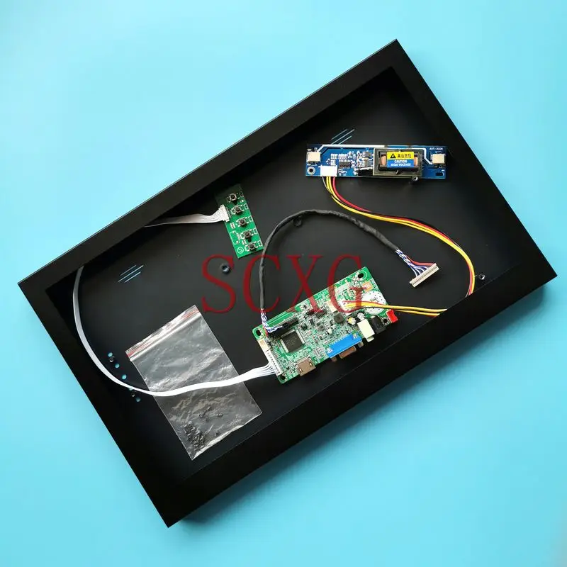 

Fit LTM150XO G150X1 M150X4 HT150X02 M150XN07 G150XG01 15" Display LVDS 20-Pin 58C Controller Board+Metal Case Kit 1024*768 2CCFL