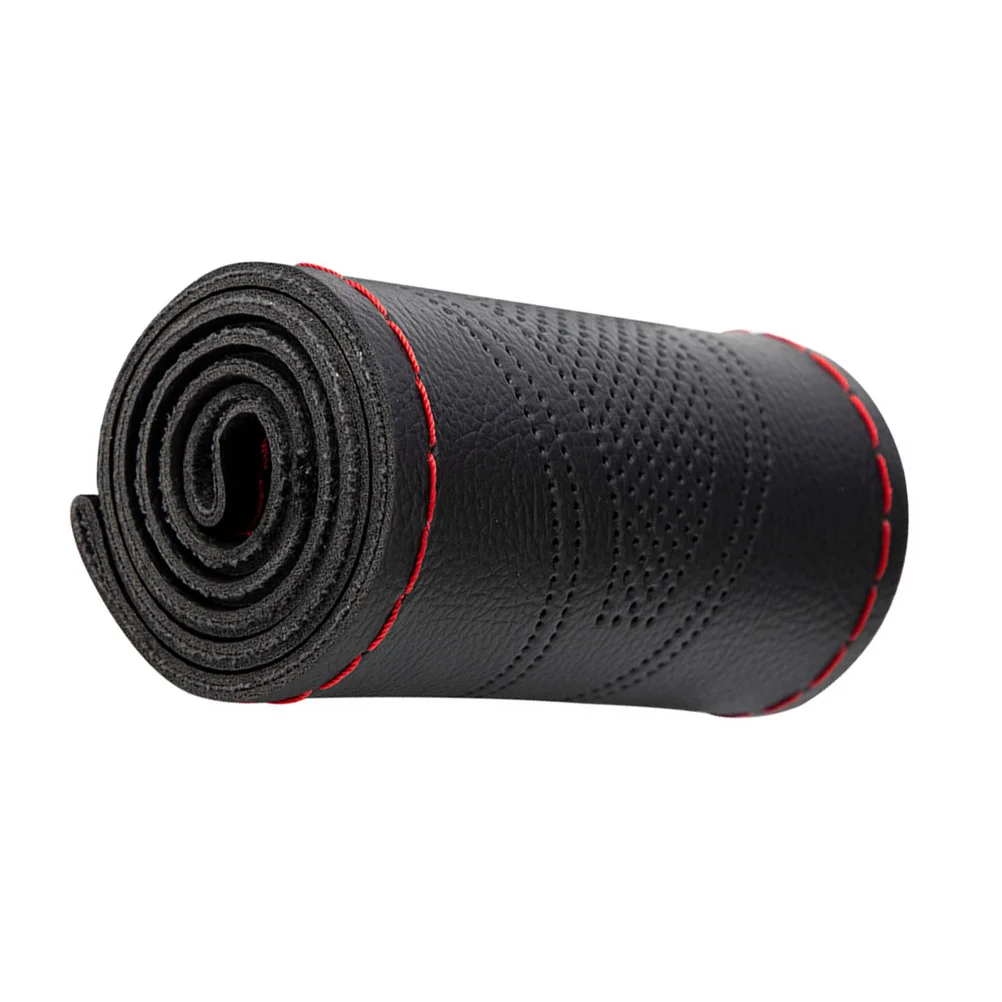 

1pc Useful Anti-skid Simple Steering Wheel Cover Car Accessory Sleeve for Automobile