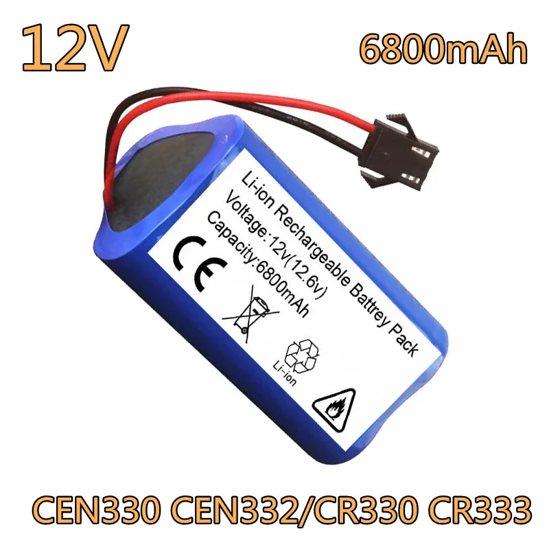 

Литий-ионный аккумулятор 11,1 В/12,6 в 6800 мАч 18650 для робота-пылесоса Ecovacs Deebot Deepoo CEN330 CEN332 / CR330 CR333