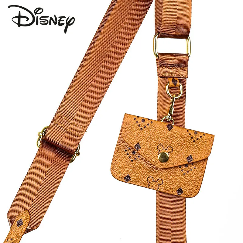 Disney Mickey Original New Three In One Women's Bag Fashion High Quality Women's Crossbody Bag High Sense Women's Mobile Bag
