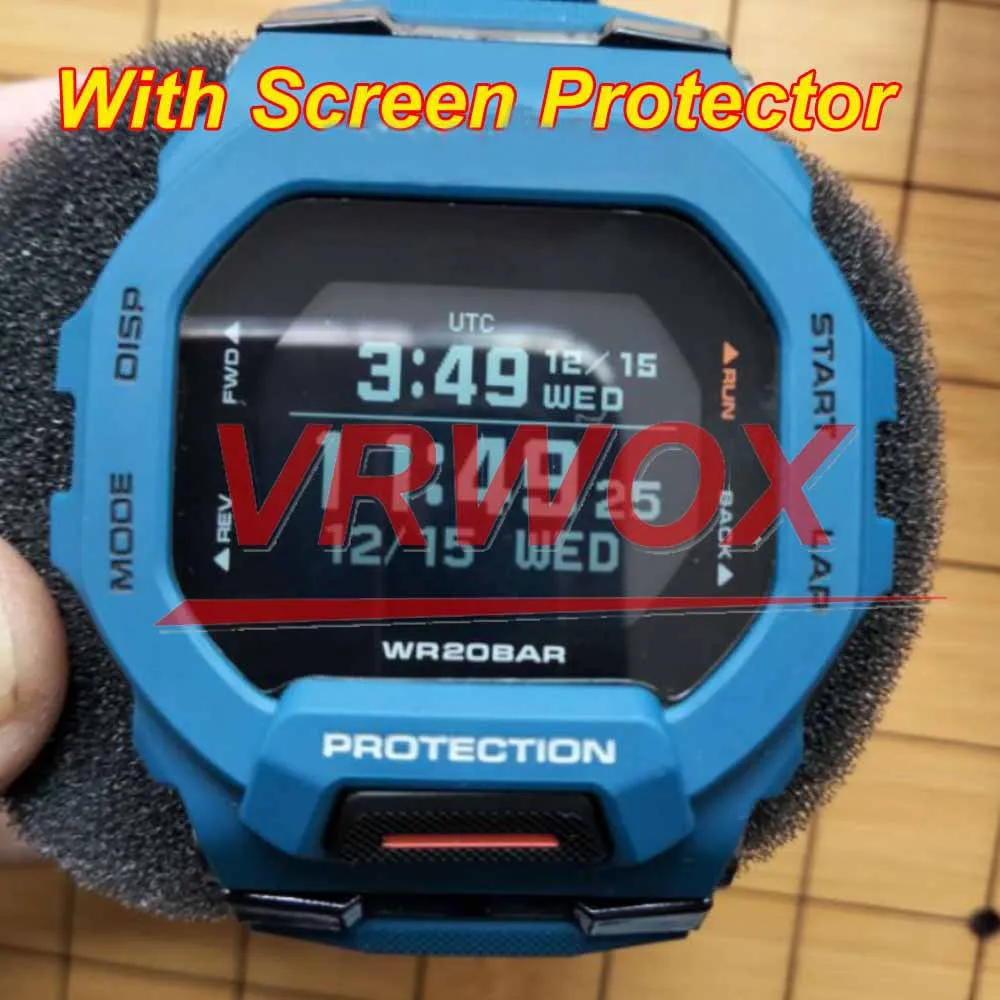 3Pcs Glass GBD-200 GMW-B5000 GBX100 GM-5600 GXW-56 DW5600 5035 5000 GW-B5600 9H Anti-Scratch Screen Protector