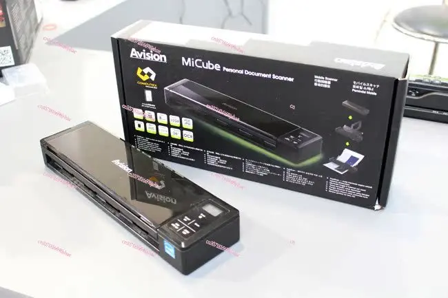 Avision Micube Беспроводной Wi-Fi Портативный сканер Визитная карточка Сертификат