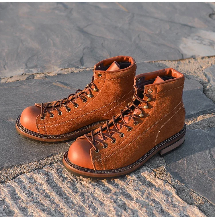 Новая мужская обувь высокого качества винтажные повседневные ботильоны из