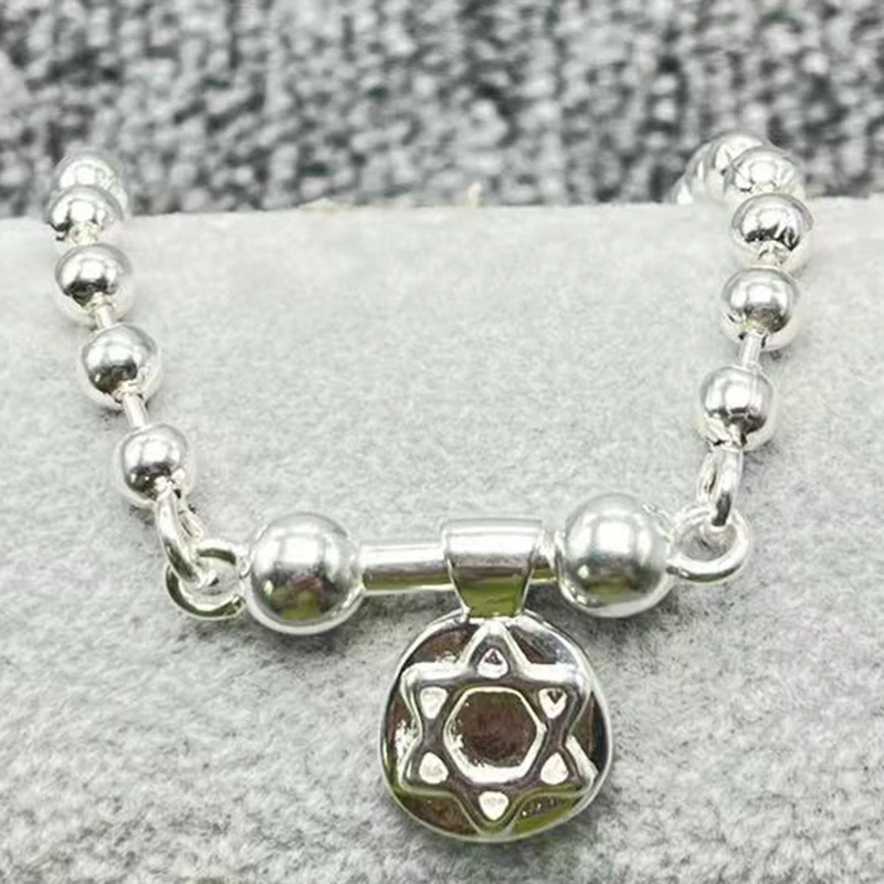 

2023 Fashion UNOde50 Fashion Electroplating 925 DIY Pendant Letter Necklace Women's Birthday Romantic Gift