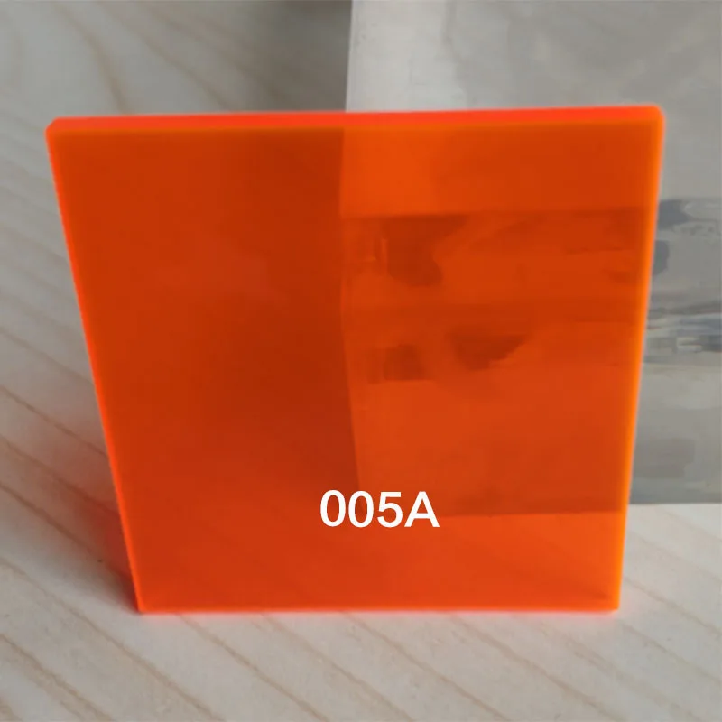 

Цветная прозрачная акриловая пластина PMMA