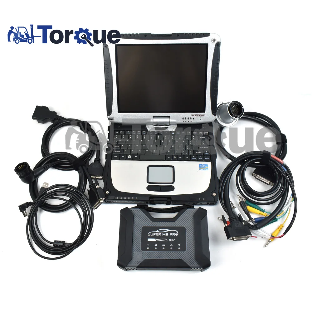 

CF19 LAPTOP+SUPER MB PRO M6+5 cable DOIP WIFI for benz Car Truck Auto diagnostic tool DTS Monaco&Vediamo DAS XENTRY WIS EPC