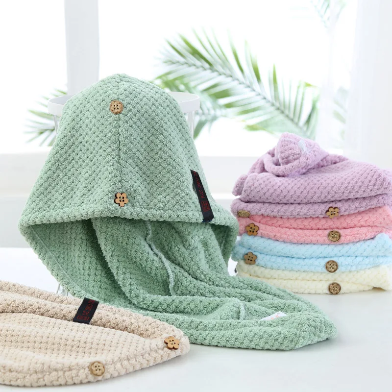 Women Hair Drying Quick-dry Hair Towel 