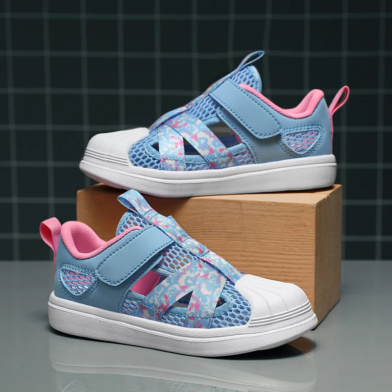 

Kids Sheos for Girls Sneakers Fashion Summer Children Summer Tenis Cute Female Sport Running Tennis Breathable Chaussure Enfant