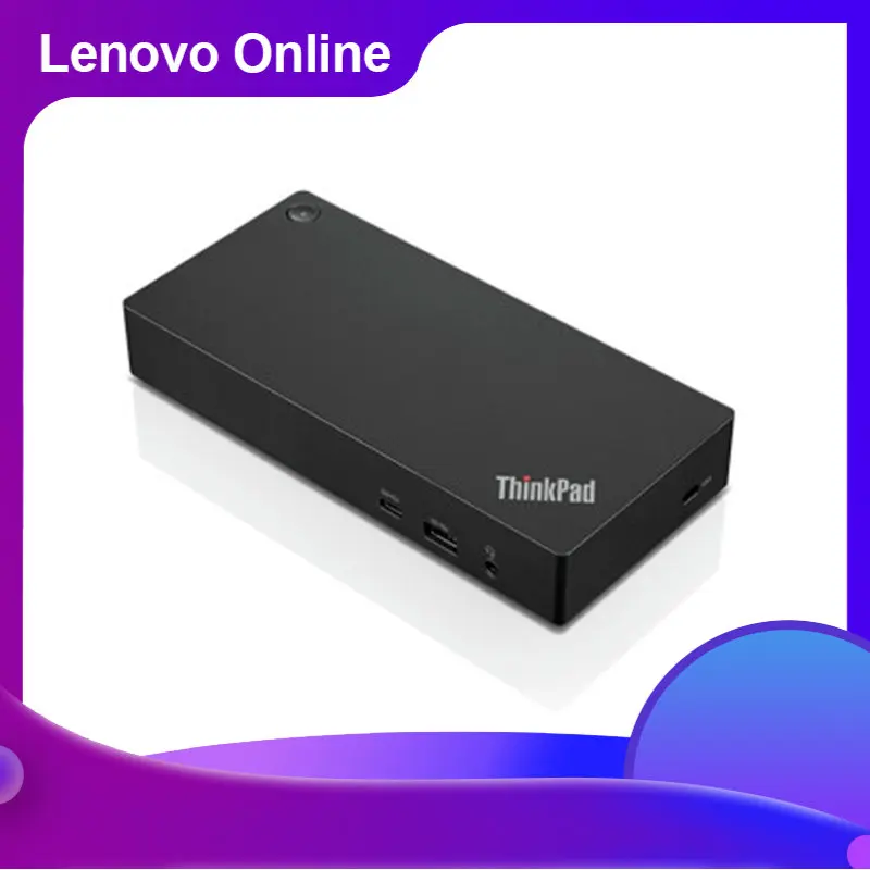 

Оригинальная настольная мультистанция Lenovo ThinkPad USB Type-C, высокоскоростной адаптер 40AY0090CN X1 X390X280T490T480X280