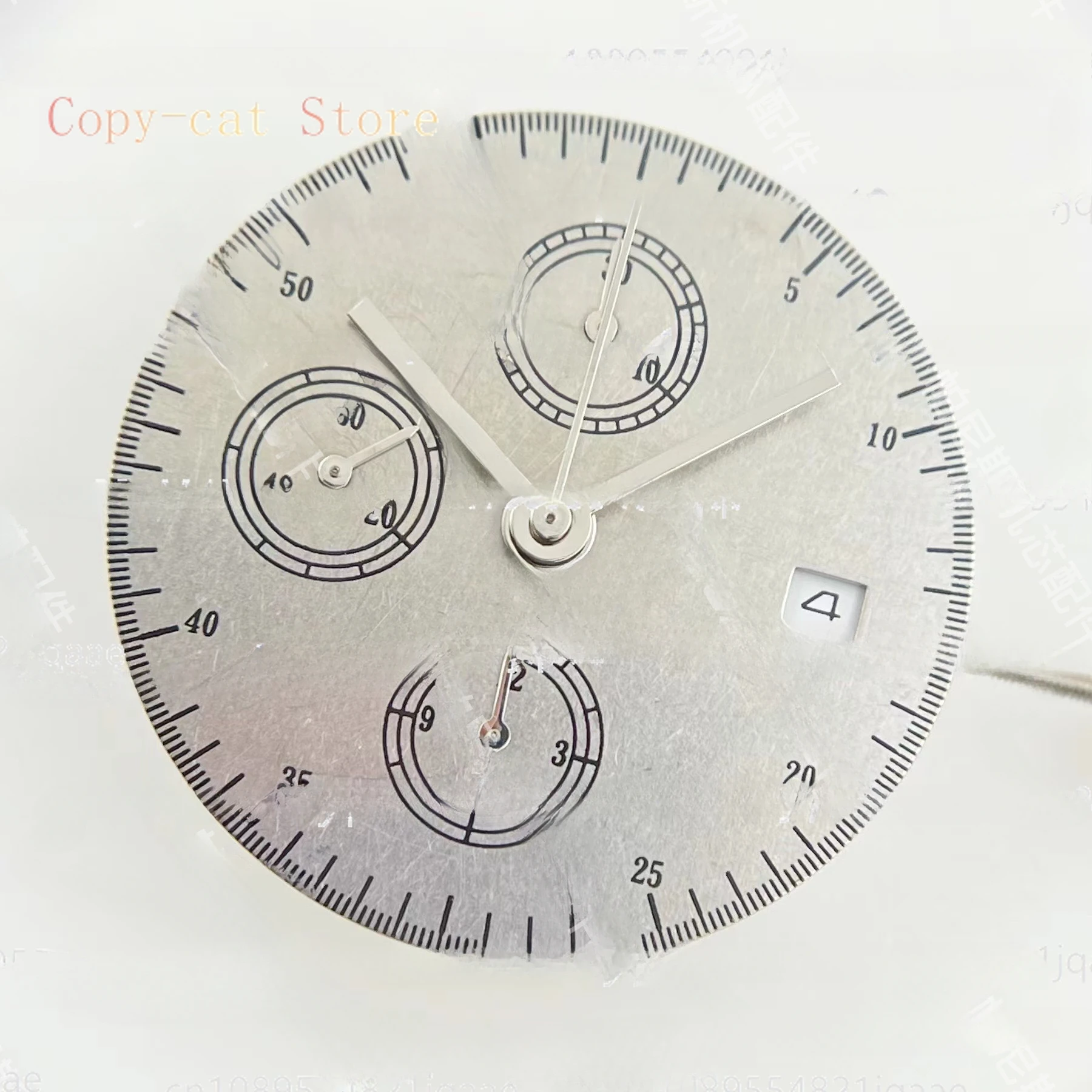 Замените автоматический хронограф 7750 механизм 6-9-12 с одной датой механический