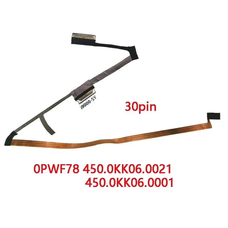 Новый оригинальный ЖК-кабель EDP для ноутбука DELL Inspiron 14 5401 5402 5405 5408 5409 0 PWF78 30pin
