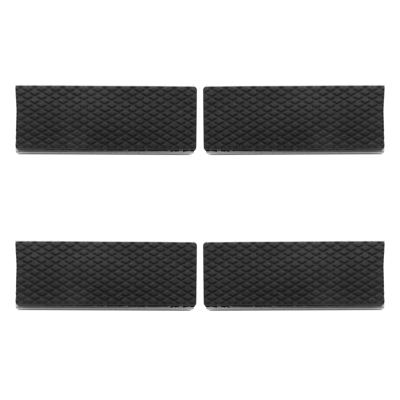 

AT14 4Pcs Vise Jaw Covers Multipurpose 3 Inch Soft Vice Inserts Use On Any Drill Press Vise As Accessories Vise Jaws Pads