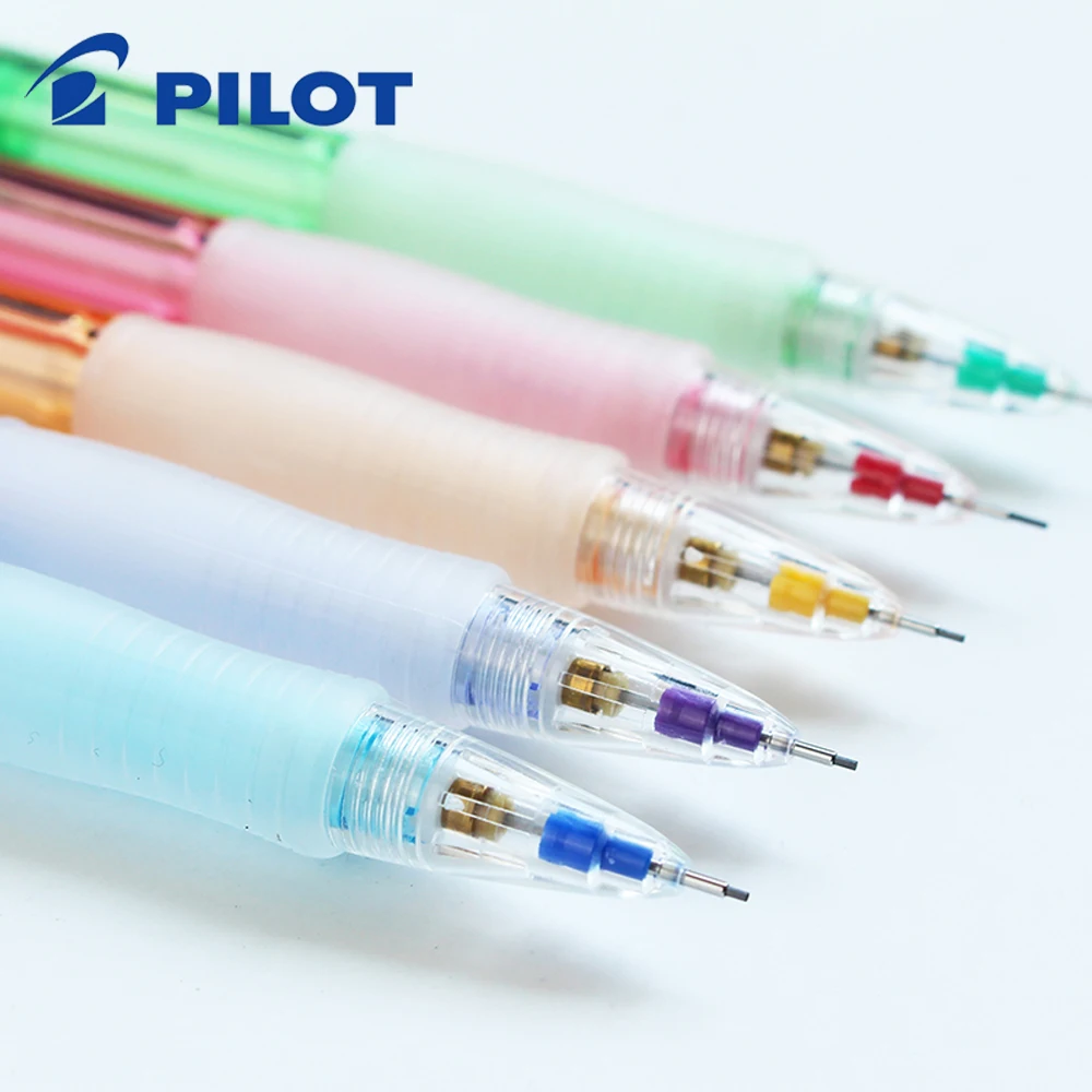 H-185n Color Transparent Rod 0.5mm Nib Retractable Anti-break Lead Cute Stationery Office Supplies