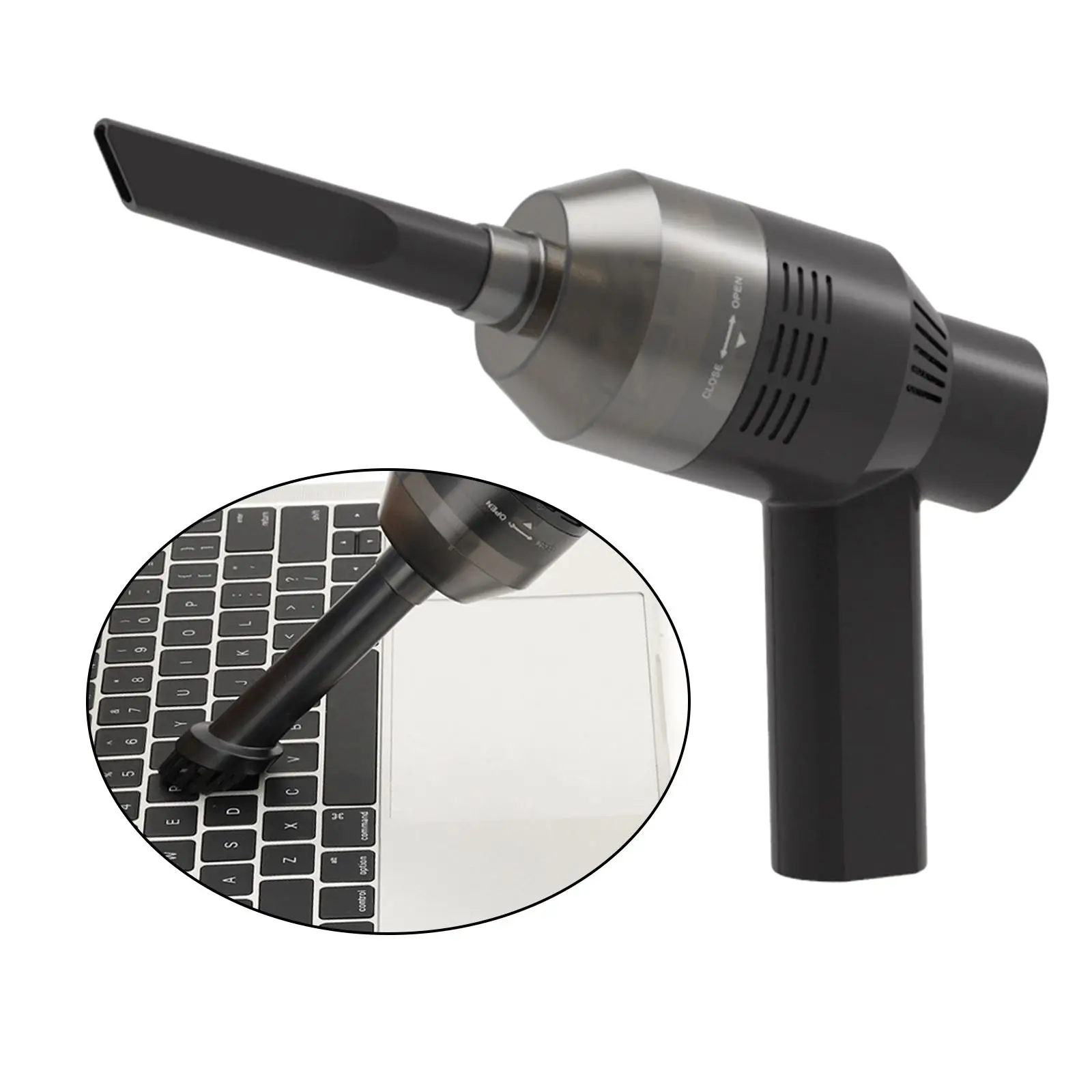 

Handheld Desktop Vacuum Cleaner Air Vacuum Cleaner Cleaning Crumbs No Dead Angle Mini Table Dust Sweeper for Pet Hairs Printer