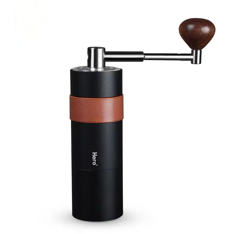 

Hero Manual Coffee Grinder Stainless Steel Burr S03 Aluminum Body Portable Coffee Bean Grinder Machine Camping Coffees Grinding