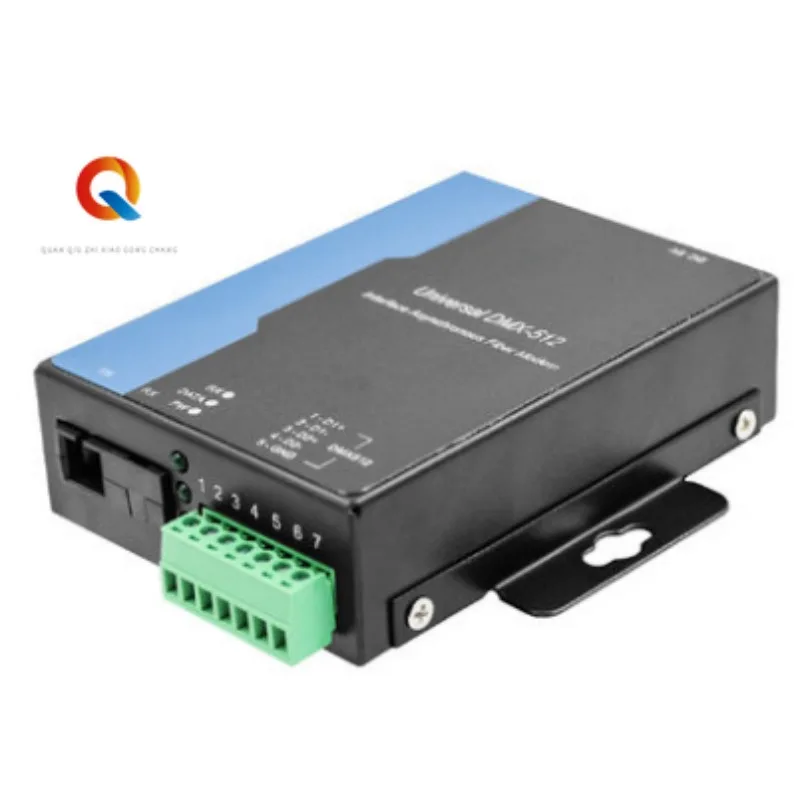 

DMX512 optical transceiver 512 signal stage lighting control protocol fiber optic transceiver optical cat to fiber optic