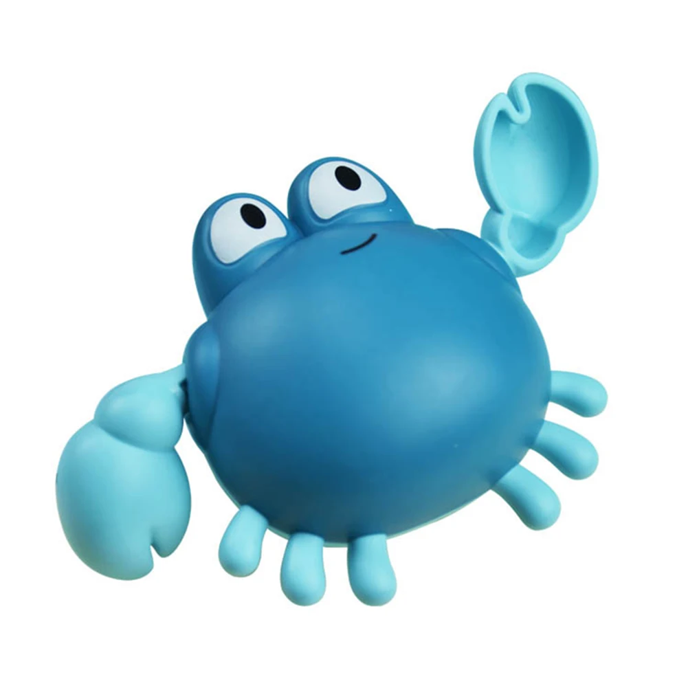 

Cartoon Bath Toys Animal Crab Classic Baby Water Toy Infant Swim Wound-up Chain Clockwork Toy For Kids