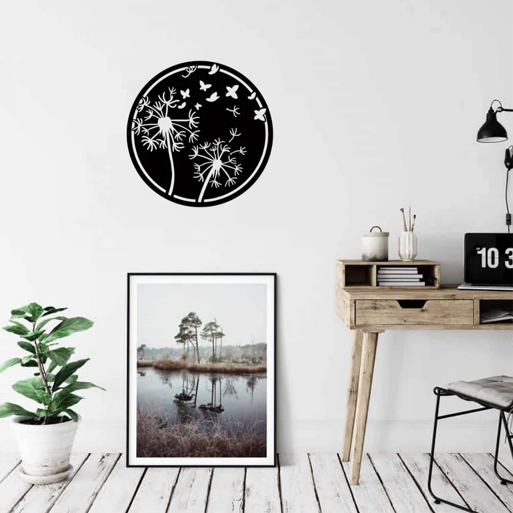 Уникальный Металлический Подвесной Дизайн Одуванчика 1 Шт. На Продажу