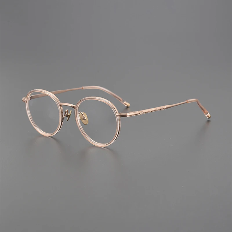 Оправа для очков Мужская с круглой оправой литературные оптические Рецептурные