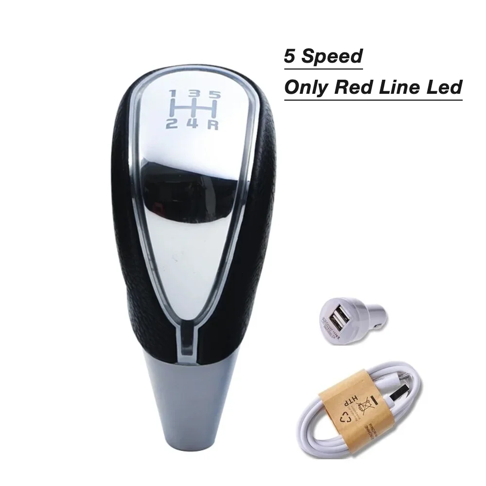 

110 мм, 7 цветов, меняет 5 6R, автомобильная сенсорная активированная светодиодная подсветка, ручка переключения передач, подходит для большинства автомобилей, подходит для Toyota