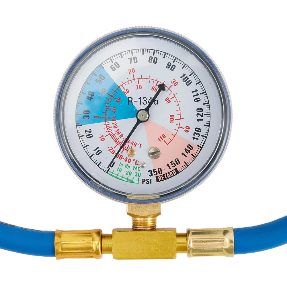 

350PSI Recharge Measuring Hose Gauge Valve Pipe R134A Car Auto AC Air Conditioner Parts Car Accessary High Quality