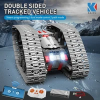rc car electric building blocks remote control cars tracked tank app program technical remote control bricks toys for children