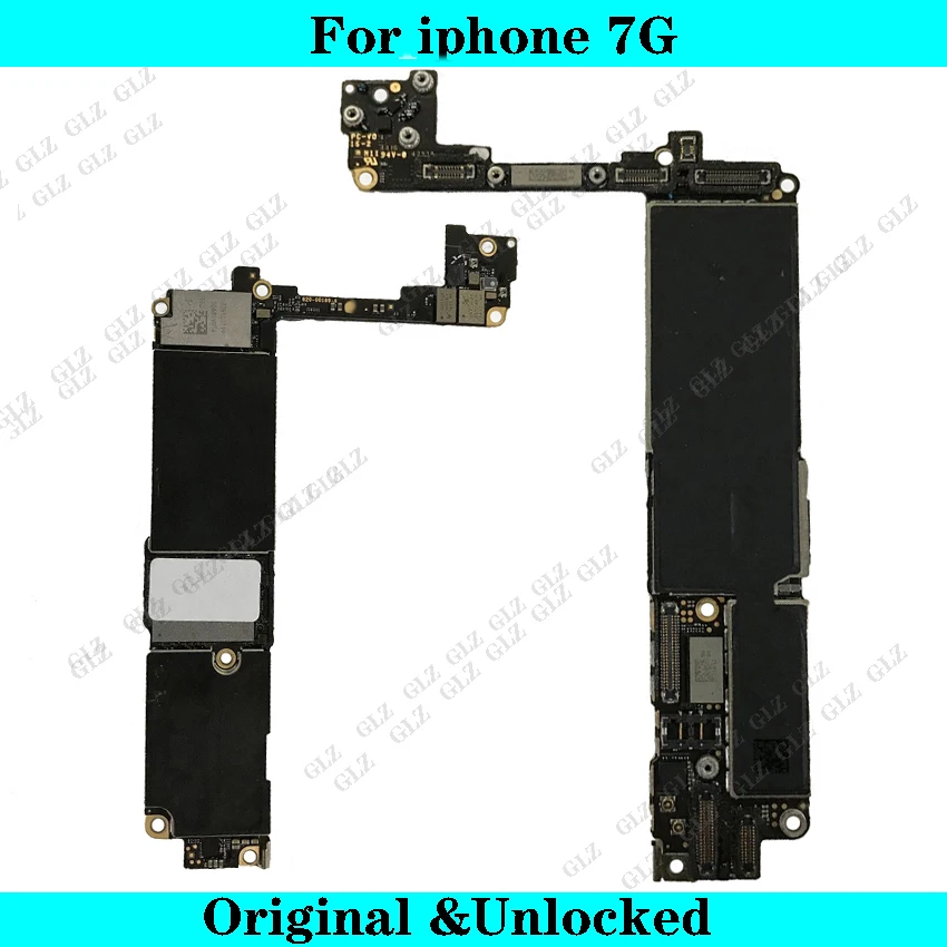 Free Shipping IOS System Unlocked Motherboard/Mainboard For Iphone 7/7G Logic Board With/Without Touch ID Full Function LTE/4G