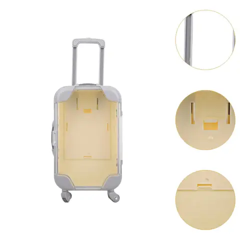 Мини-чемодан для кукол пластиковый