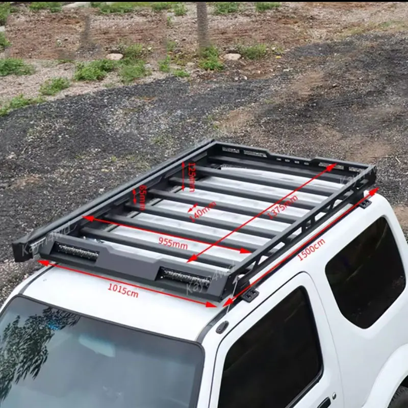 Аксессуары для модификации Off Road 4x4 алюминиевый багажник на крышу светодиодные