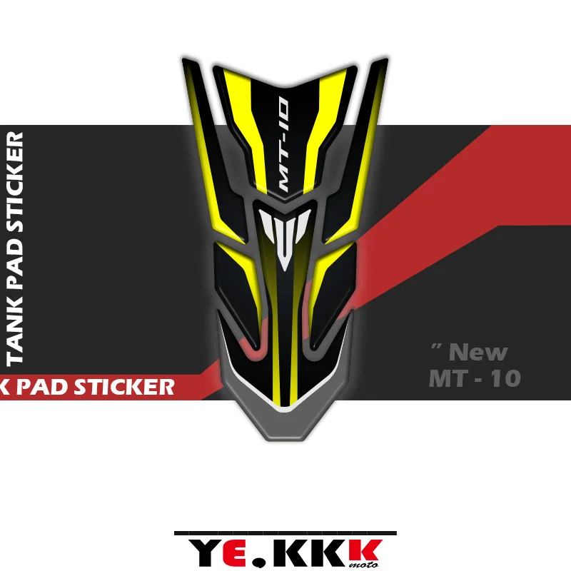 

New For YAMAHA MT-10 2022 V2 MT10 MT-10SP Tank Pad Fuel Gas Tank Pad Protector 3D Decal Stickers 2021-2023 MT LOGO