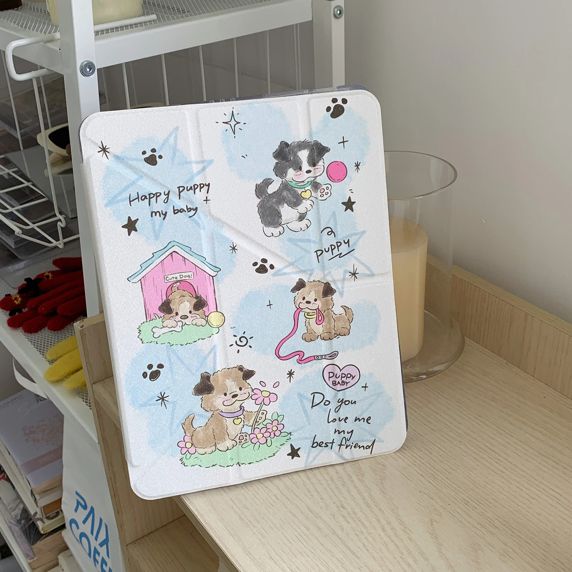 Для 2024 iPad Pro 11 10 поколения 2 7 8th 9th чехол Gen Air 6 5 4 3 9 13in 12 M4 M2 держатель-карандаш