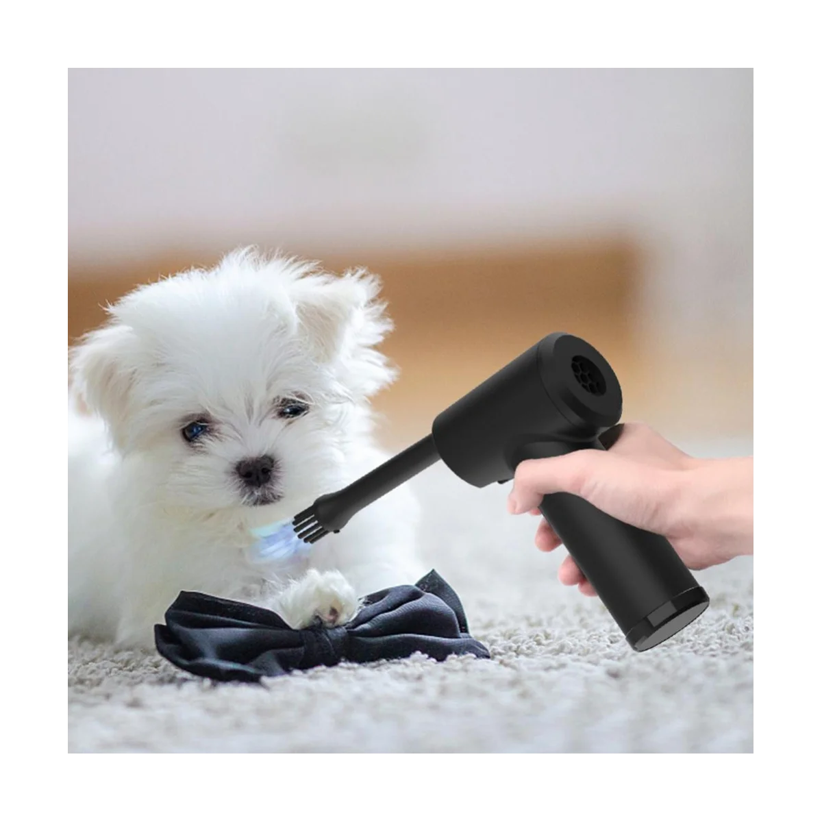 

Wireless Air Duster 6000MAh USB Rechargable Compressed Air Blower Dust Blowing Gun for PC Laptop Car Keyboard Cleaning