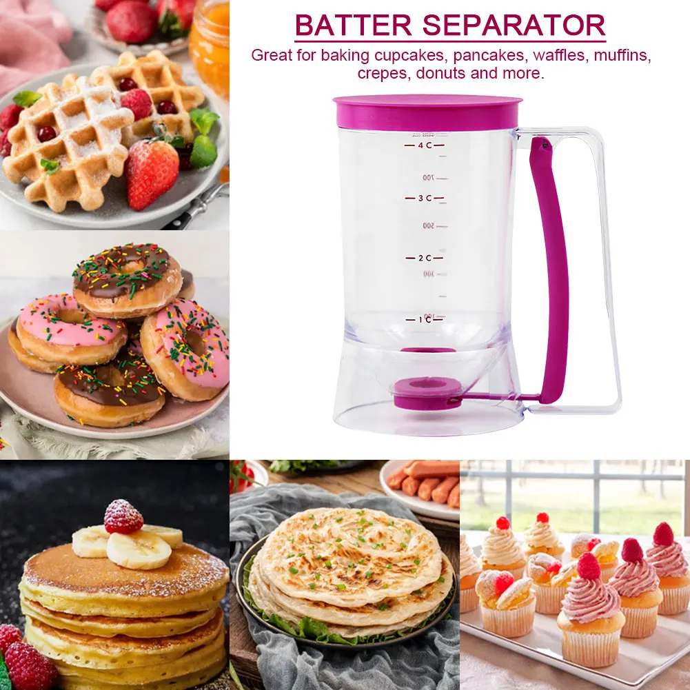 Дозатор Для Теста Кексов Сепаратор Крема Измерительный Инструмент Выпечки