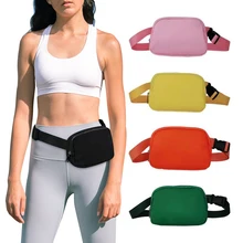 2023 New Women Waist Bag Fanny Pack Zipper Chest Bag Outdoor Sports Crossbody Bag Casual Travel Belt Bag Pocket Money Pouch Bags