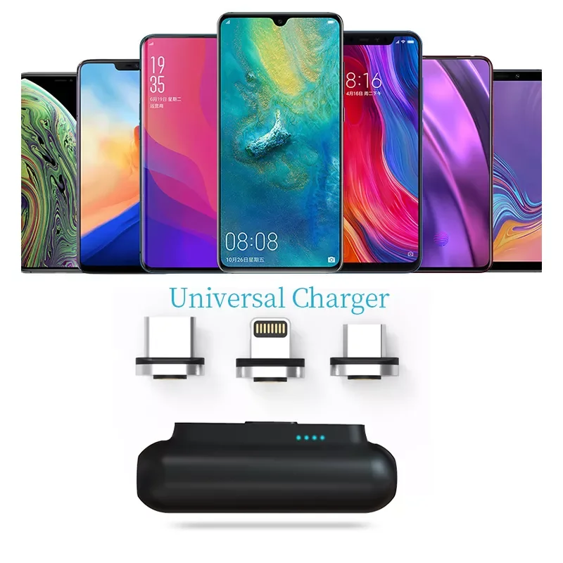 

2022NEW Power Bank 3000mAh For iPhone 13 Portable Charger Magnetic Power Bank Emergency External Battery Portable Mini Powerbank