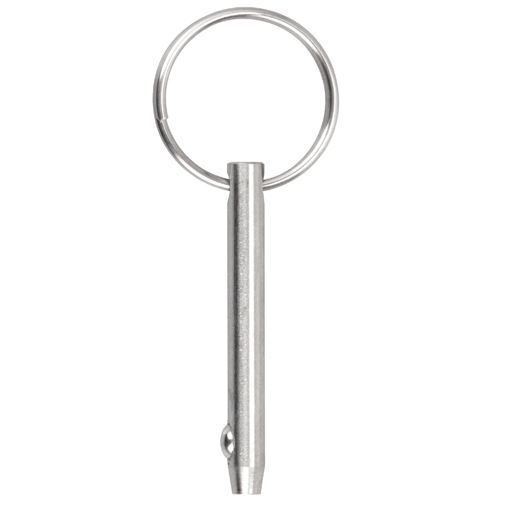 

Quick Release Pin Bimini Top Pin 316 Ss, Diameter 5/6 Inch(8mm), Total Length 3 Inch(76mm), 1 or 2