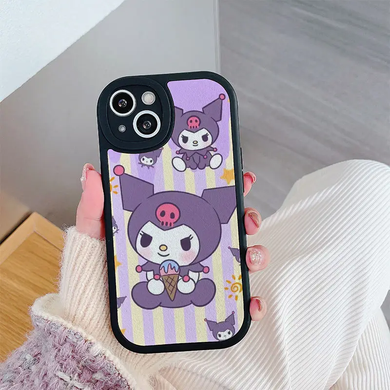 

hello kitty Cortex Phone Cases For iPhone 14 13 12 11 Pro Max Mini XR XS MAX X 6 7 8 Plus Lady Girl Cartoon Anti-drop Soft Cover