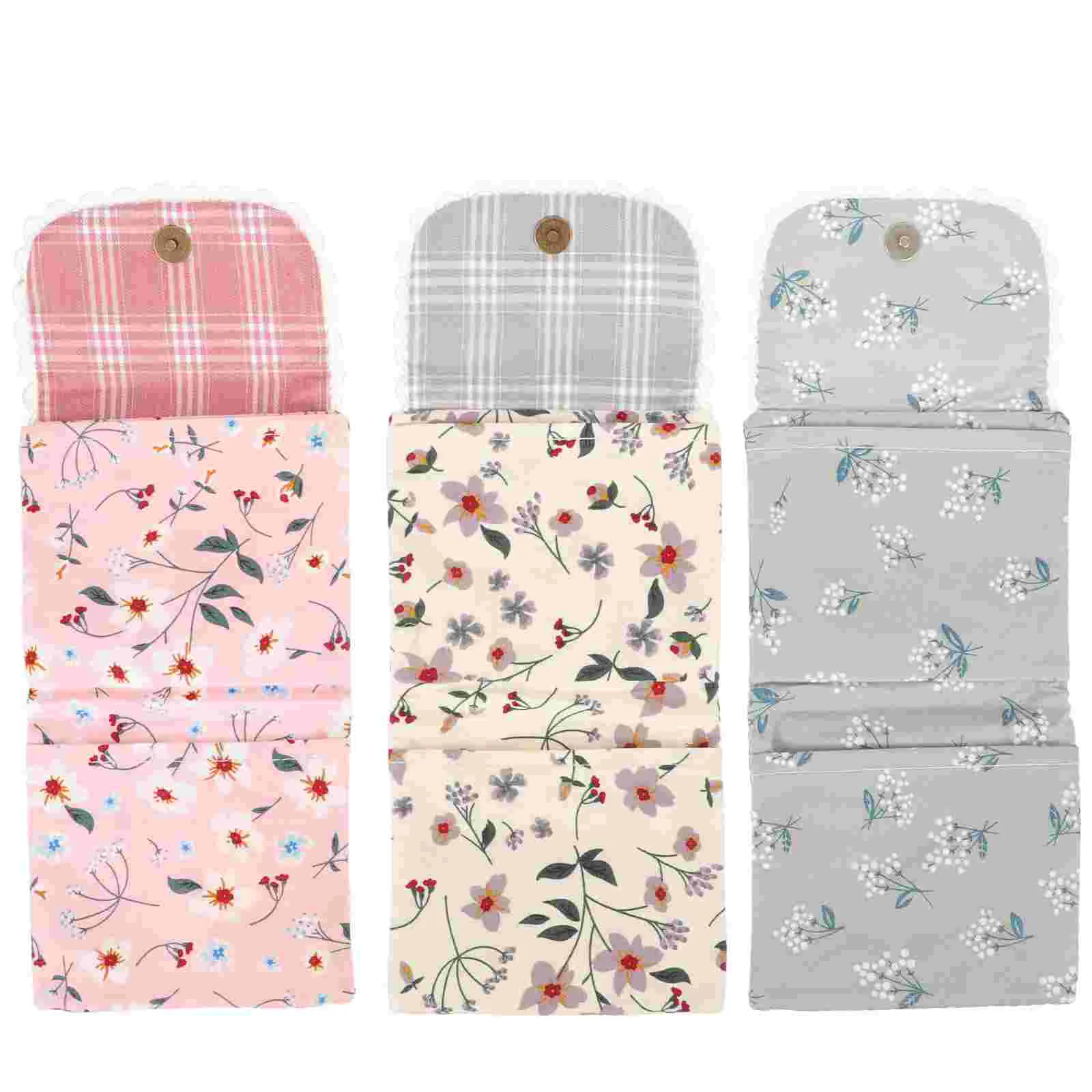 

3 шт., женские сумки для хранения гигиенических салфеток
