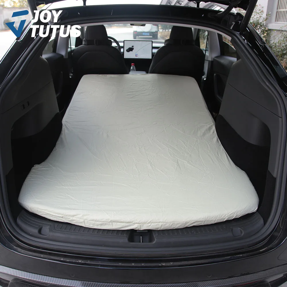 

Car Travel Bed Mattress For Tesla Model Y 2019-2023 Leisure Memory Foam Camp Folding Rear Seat Bed Sleeping Pad Car Accessories