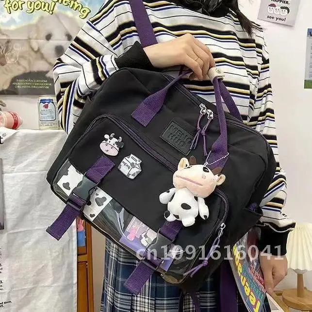 Рюкзак для девочек-подростков в японском стиле прозрачный рюкзак Itabag женские