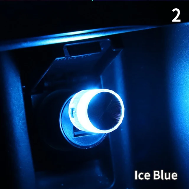 

1x Mini Lamp Bulb LED USB Interior Neon Atmosphere Ambient Light Car Accessories USB LED Car Interior Atmosphere Lamp