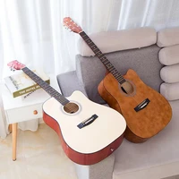 purple beginners country large guitar travel guitar neck high quality beginners guitar body 38 inches music equipment