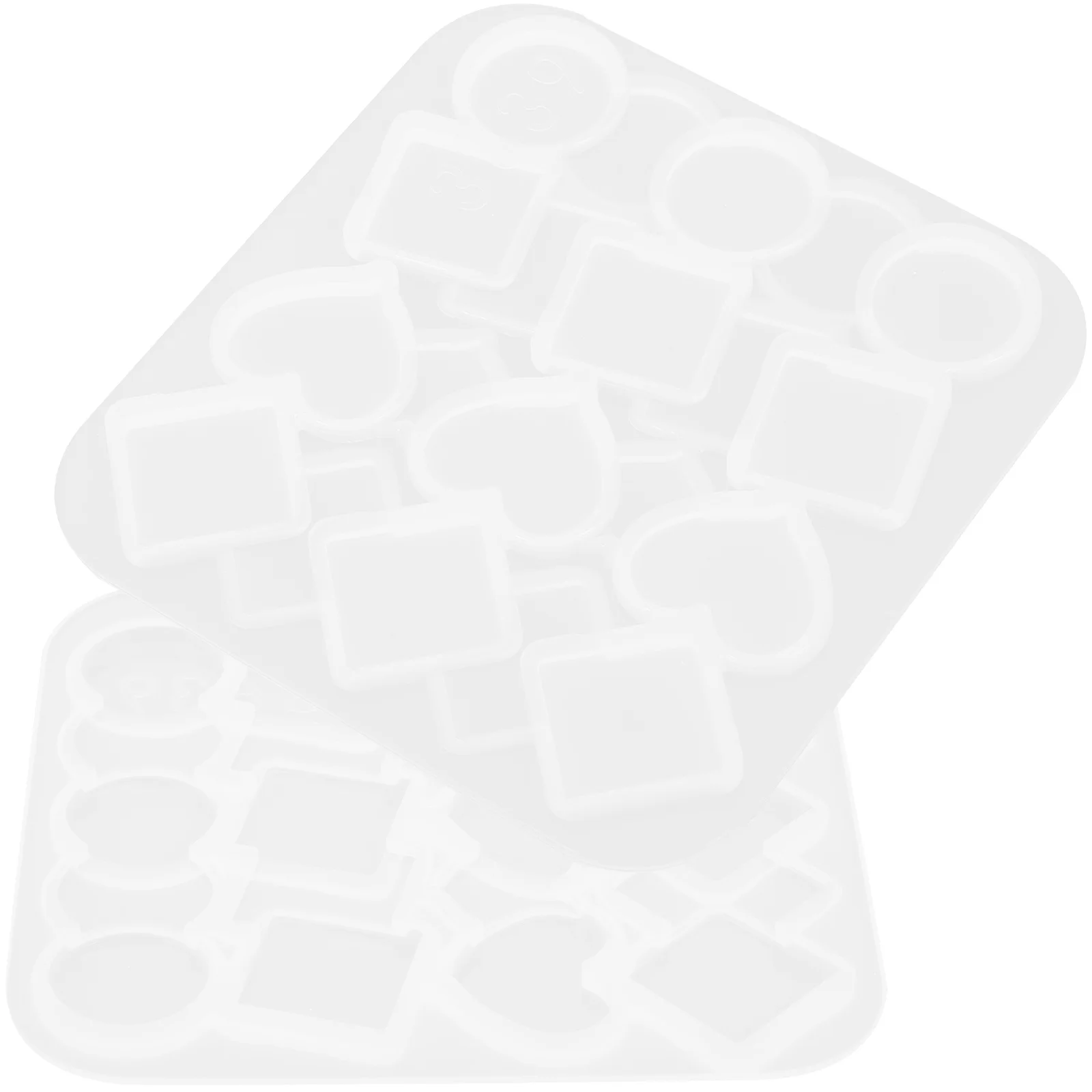 

2 Pcs Molds Resin Resin Mold Resin Hair Clips Mold Silicone Mold Epoxy Resin Hair Pin Casting Mold Hairpin Handicraft Maker