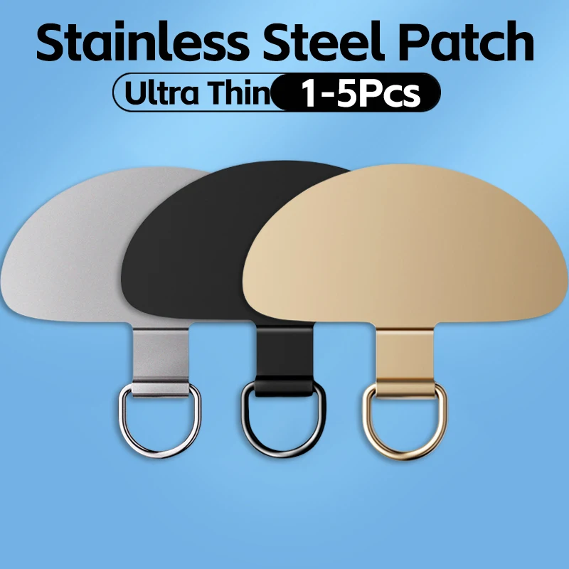 1-5 шт. ультратонкий металлический ремешок для iPhone Samsung Mi