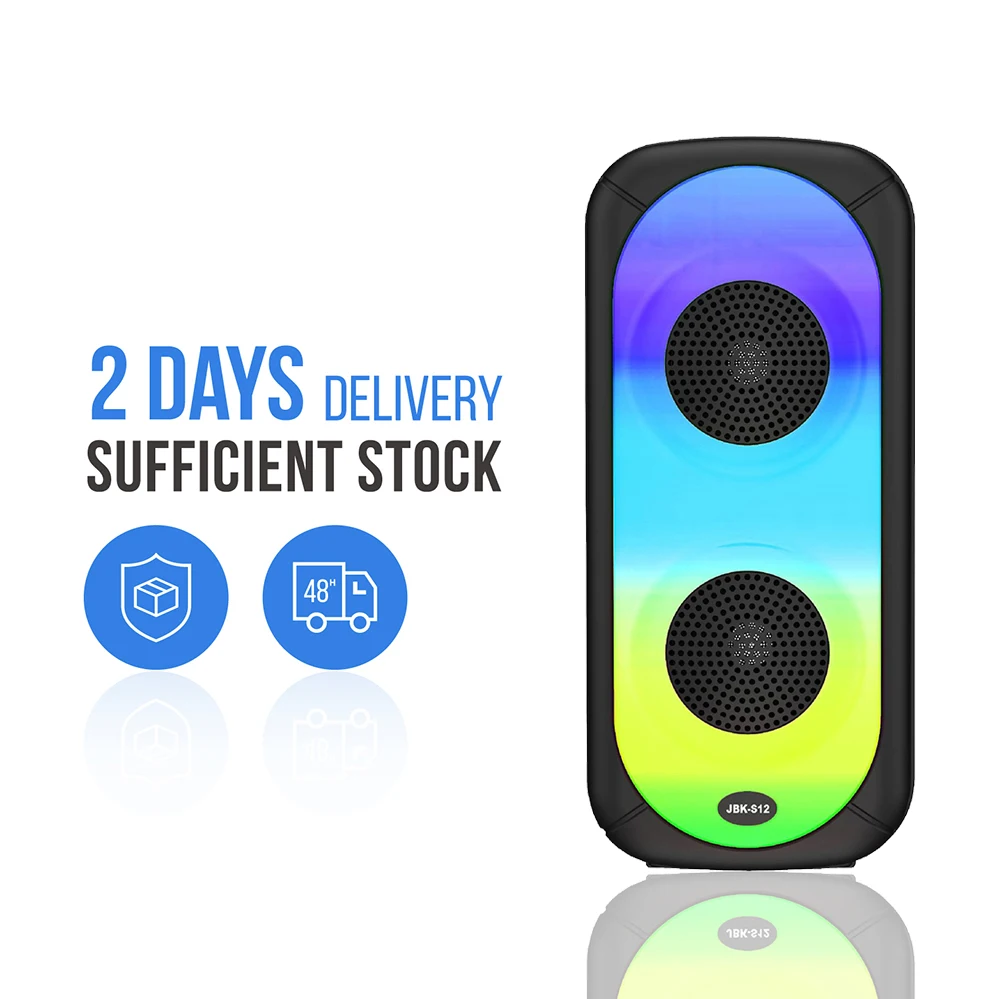 Home theater new dual 4-inch speakers JBK-S12 Bluetooth 5.0 outdoor portable stereo subwoofer FM radio TF card playback
Home theater new dual 4-inch speakers JBK-S12 Bluetooth 5.0 outdoor portable stereo subwoofer FM radio TF card playback